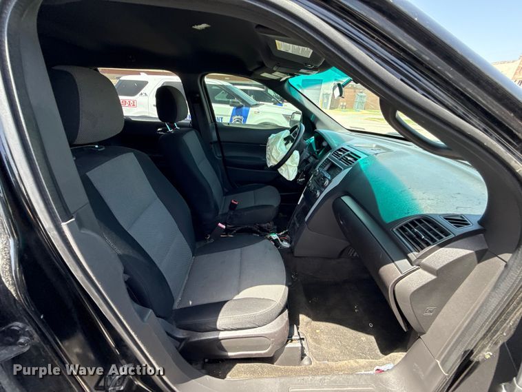image for item ET6401 2014 Ford Explorer Police Interceptor SUV