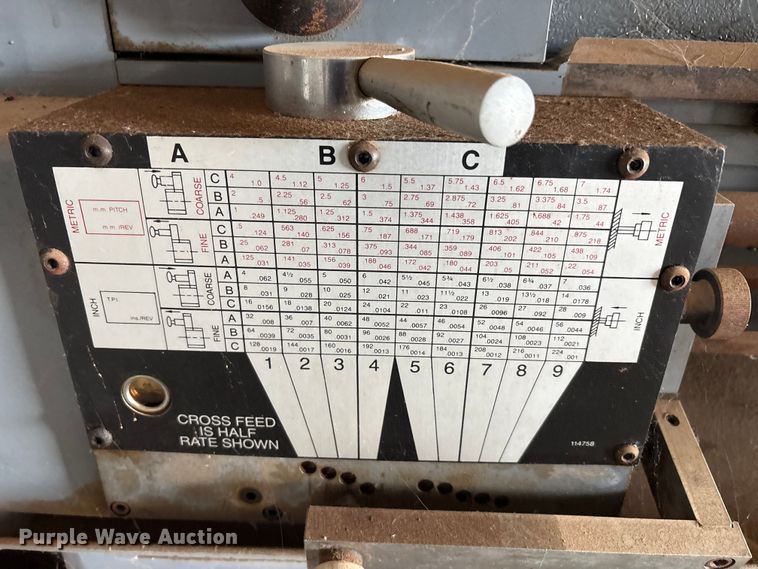 image for item EU5714 1992 Standard modern 1334 lathe