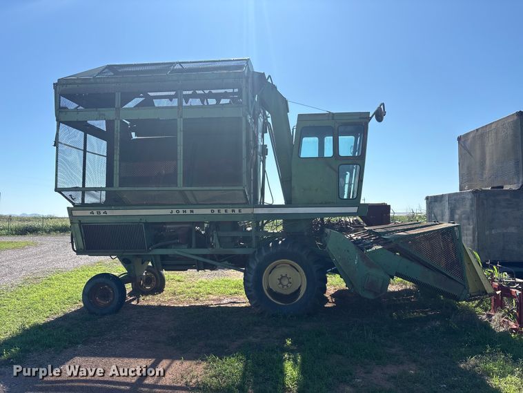 image for item EU5723 John Deere 484 cotton stripper