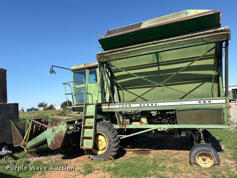 image for item EU5723 John Deere 484 cotton stripper