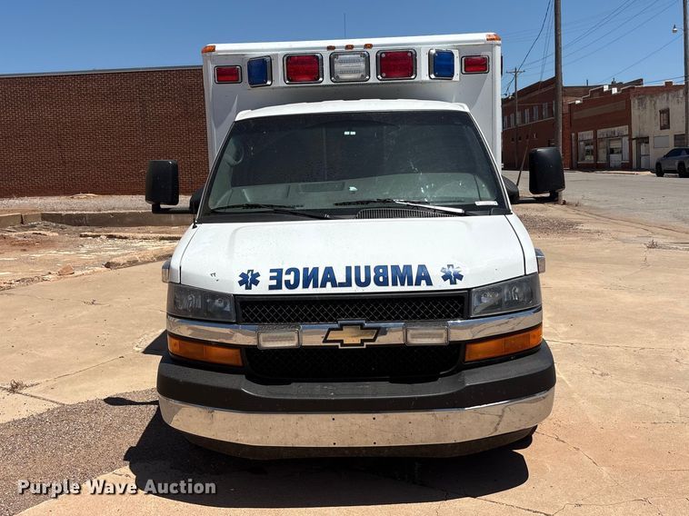 image for item EU5729 2012 Chevrolet Express ambulance