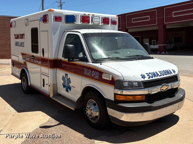 image for item EU5729 2012 Chevrolet Express ambulance