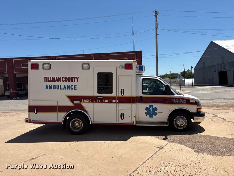 image for item EU5729 2012 Chevrolet Express ambulance