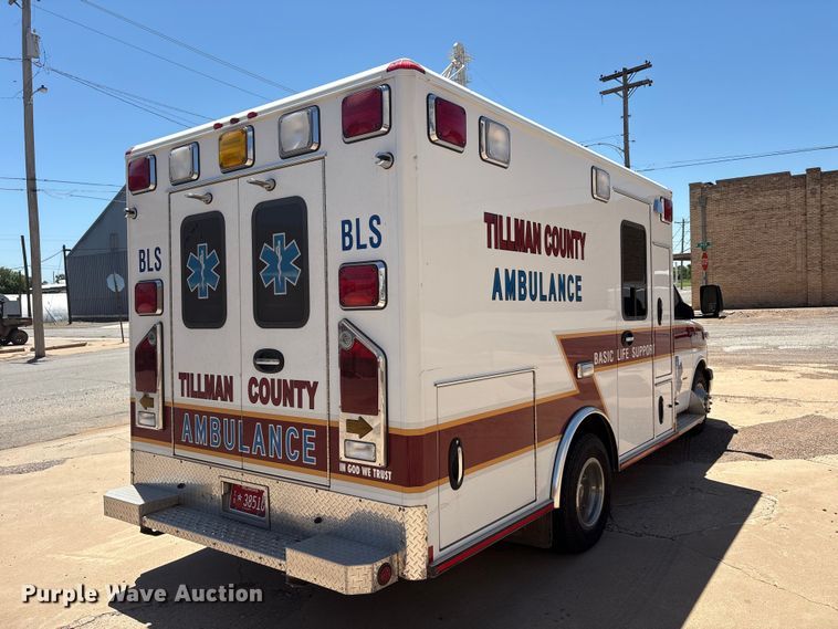 image for item EU5729 2012 Chevrolet Express ambulance