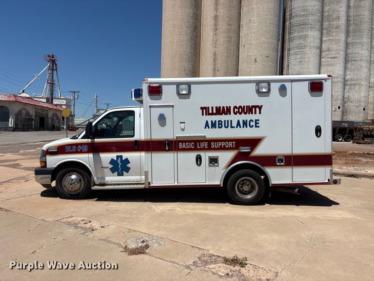 image for item EU5729 2012 Chevrolet Express ambulance