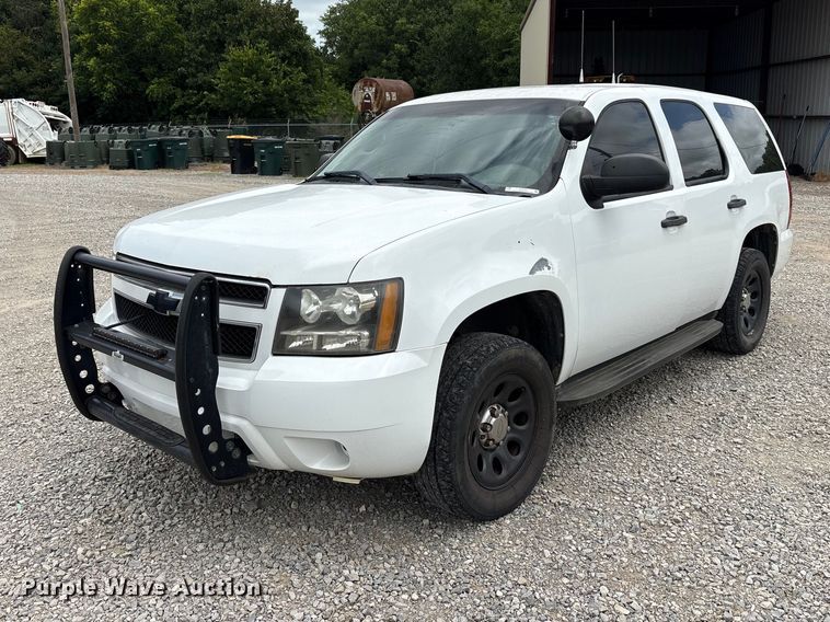 image for item EU5731 2011 Chevrolet Tahoe Police SUV