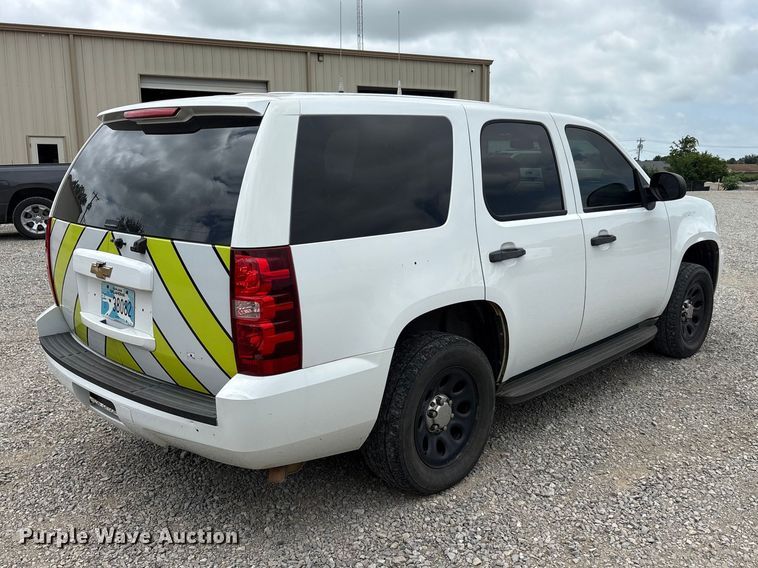 image for item EU5731 2011 Chevrolet Tahoe Police SUV
