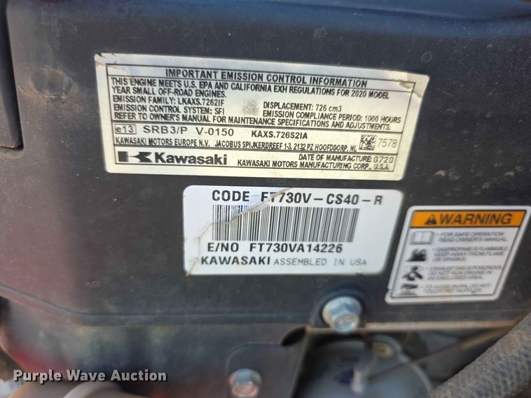 image for item EV2276 Gravely Pro Stance 52 ZTR lawn mower