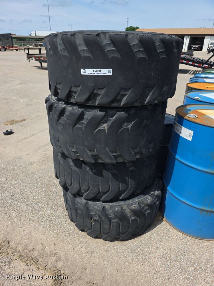 image for item EV2284 (4) Galaxy 14-17.5 skid steer tires