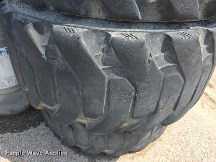 image for item EV2284 (4) Galaxy 14-17.5 skid steer tires