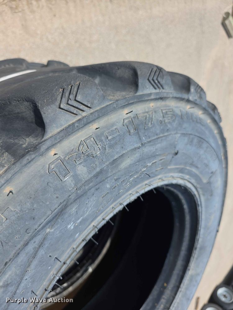 image for item EV2284 (4) Galaxy 14-17.5 skid steer tires
