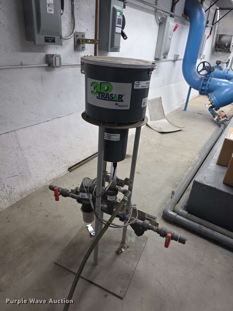 Nalco 3D Trasar Pellet Feeder Assembly water treatment system