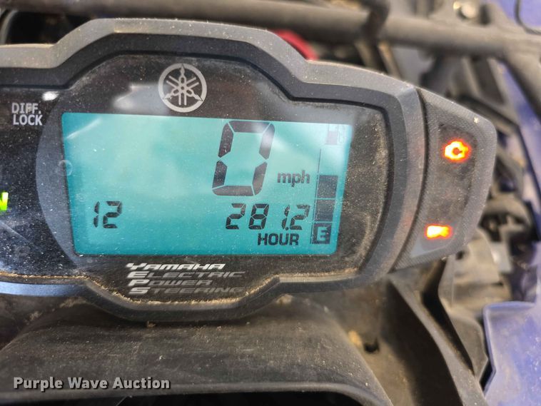 image for item EV2303 2010 Yamaha Grizzle 550 ATV