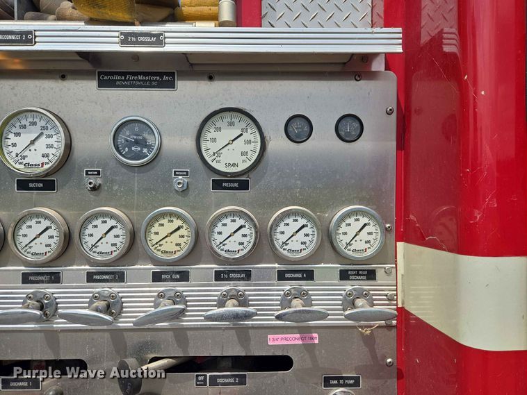 image for item EW0376 1989 Federal Motors pumper fire truck