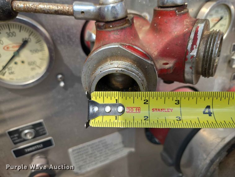 image for item EW0376 1989 Federal Motors pumper fire truck