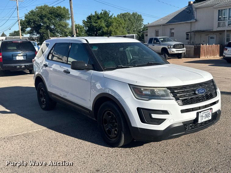 image for item EW4886 2016 Ford Explorer Police Interceptor SUV