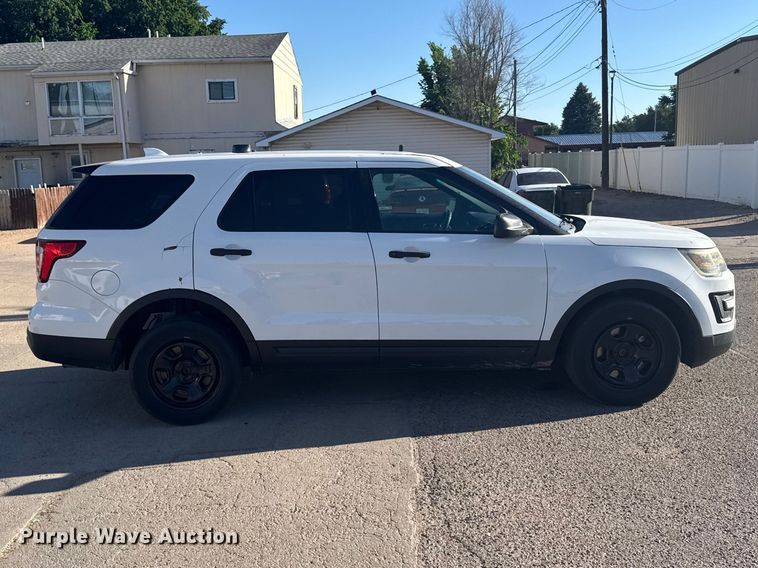 image for item EW4886 2016 Ford Explorer Police Interceptor SUV