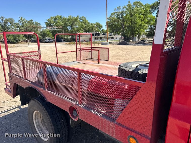 image for item EW4888 1984 Chevrolet K30 flatbed pickup truck