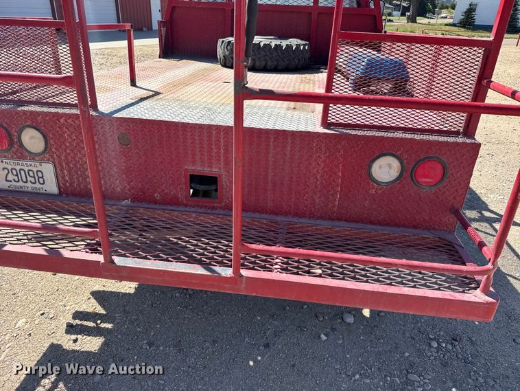 image for item EW4888 1984 Chevrolet K30 flatbed pickup truck