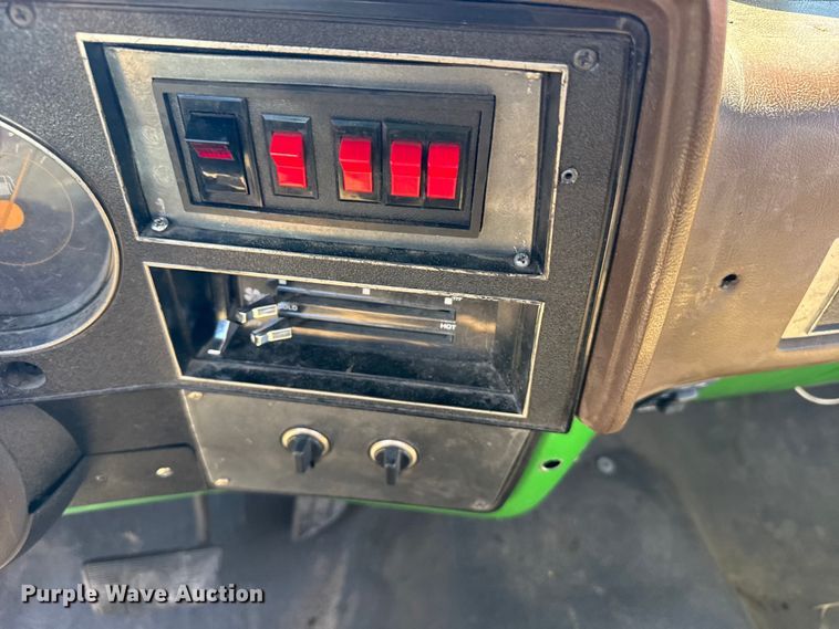 image for item EW4888 1984 Chevrolet K30 flatbed pickup truck