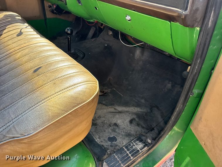 image for item EW4888 1984 Chevrolet K30 flatbed pickup truck