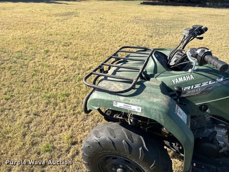 image for item EW4913 2014 Yamaha Grizzly 350 ATV
