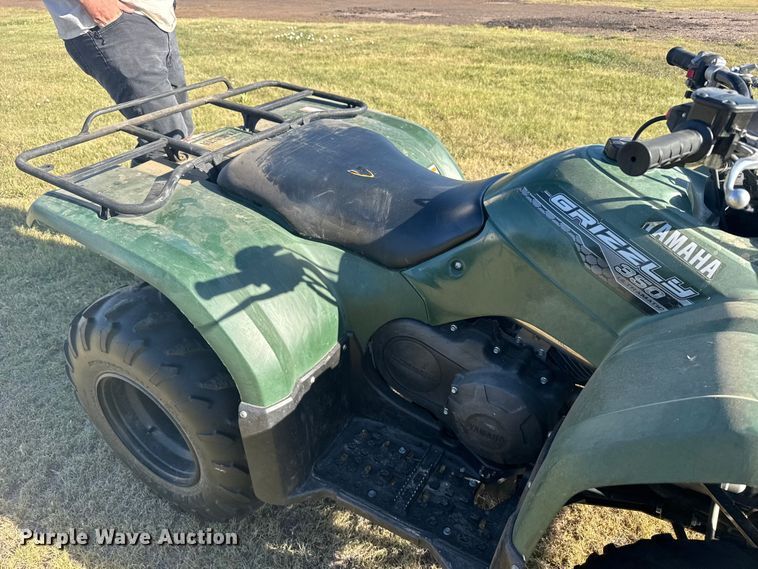 image for item EW4913 2014 Yamaha Grizzly 350 ATV