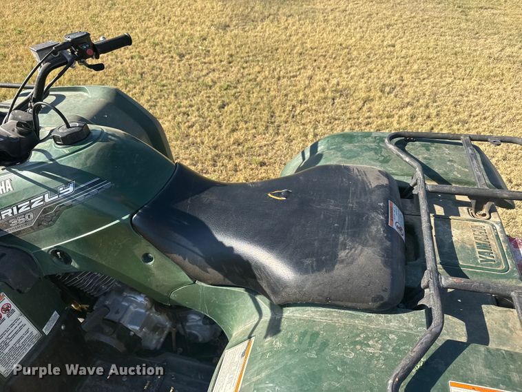 image for item EW4913 2014 Yamaha Grizzly 350 ATV