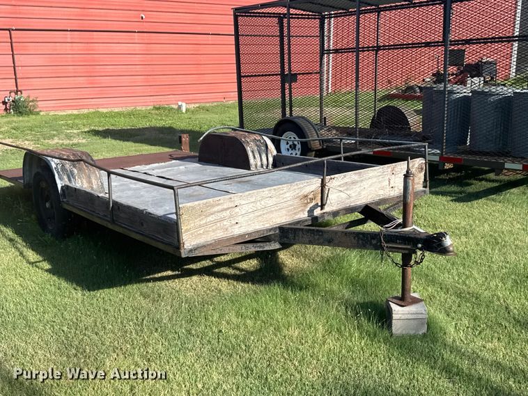 image for item EW4924 Shop built utility trailer