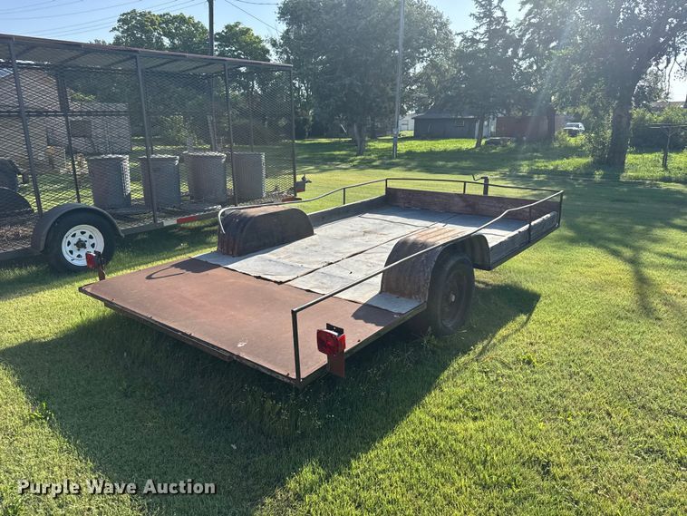 image for item EW4924 Shop built utility trailer