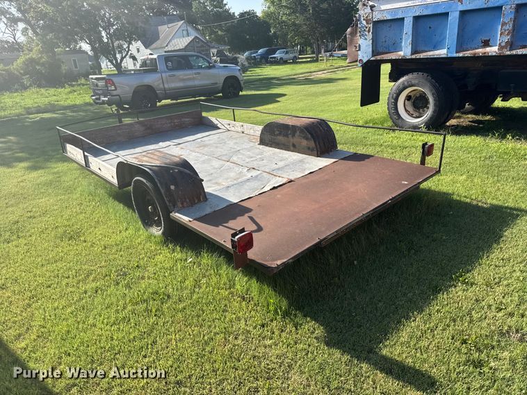 image for item EW4924 Shop built utility trailer