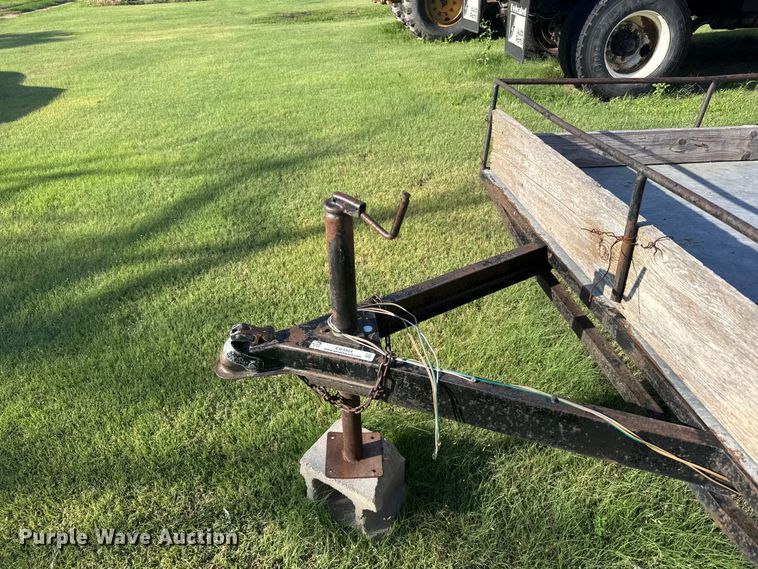 image for item EW4924 Shop built utility trailer