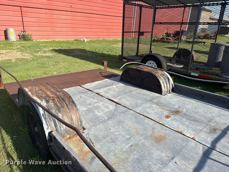 image for item EW4924 Shop built utility trailer