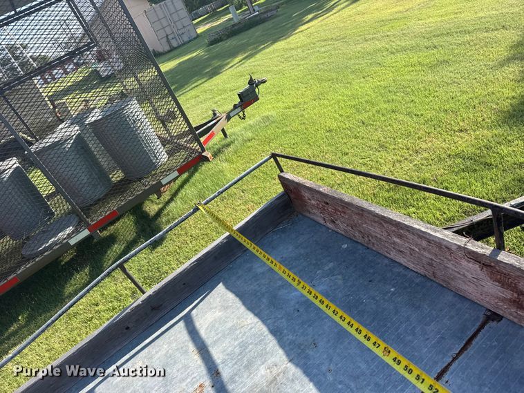 image for item EW4924 Shop built utility trailer