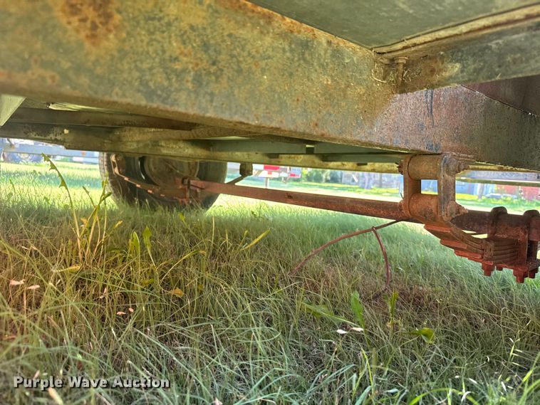 image for item EW4924 Shop built utility trailer