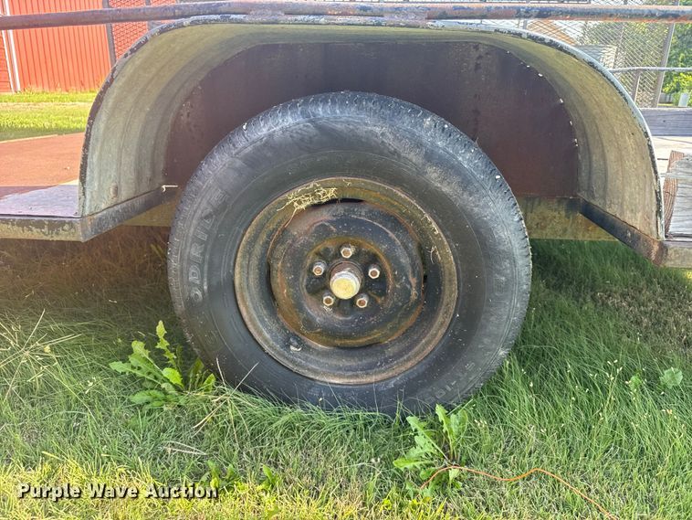 image for item EW4924 Shop built utility trailer