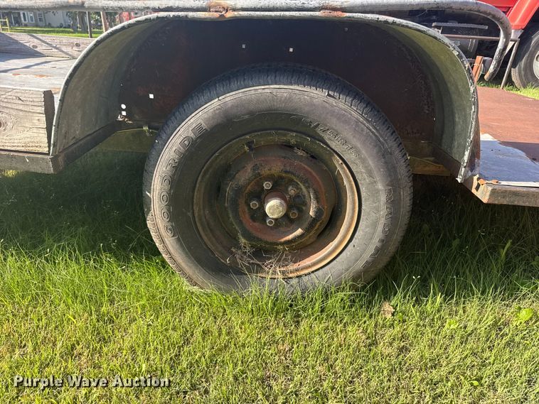 image for item EW4924 Shop built utility trailer