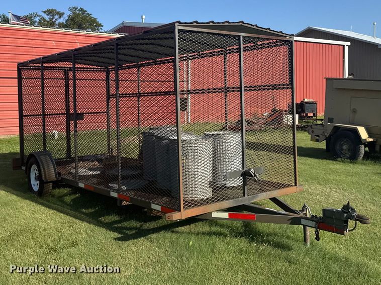 image for item EW4925 2013 Pride of the Prairie recycling trailer