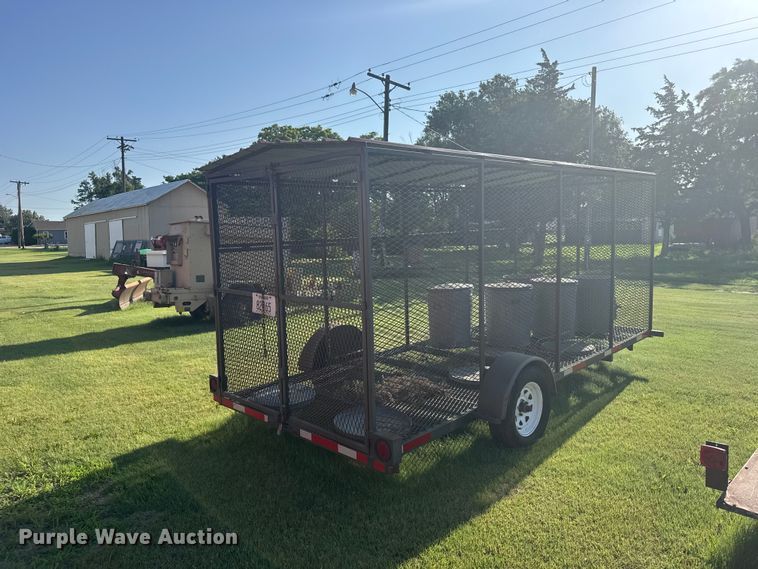 image for item EW4925 2013 Pride of the Prairie recycling trailer