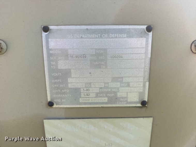 image for item EW4926 Generator