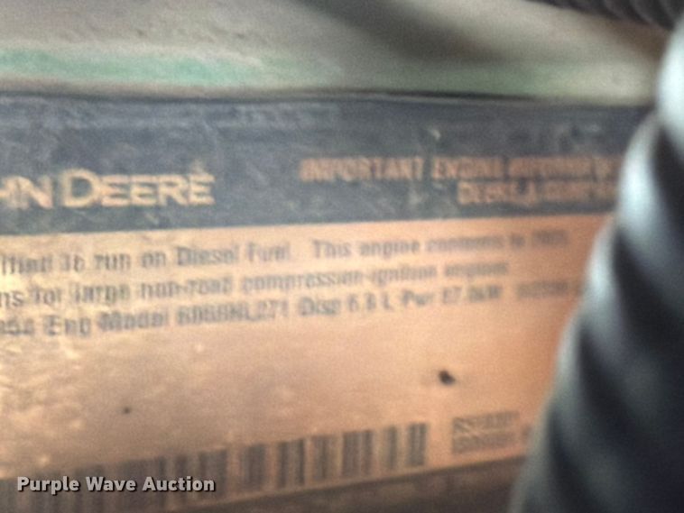 image for item EX2492 2003 John Deere 6615 MFWD tractor