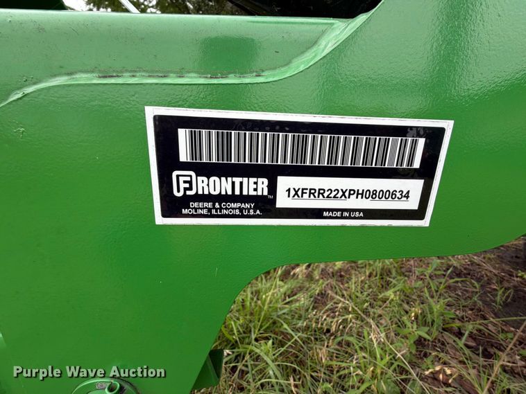 image for item EX2495 New Frontier RR2211 rotary hay rake
