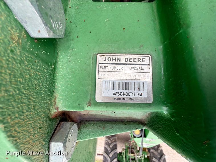 image for item EX2498 John Deere CX20 batwing rotary mower