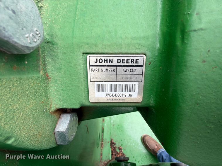 image for item EX2498 John Deere CX20 batwing rotary mower