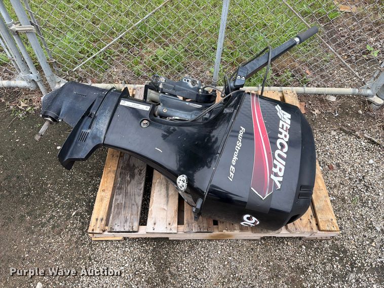 image for item EX2500 2004 Mercury 50 boat engine