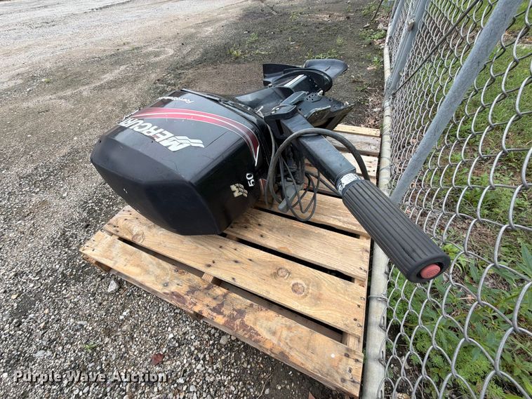 image for item EX2500 2004 Mercury 50 boat engine