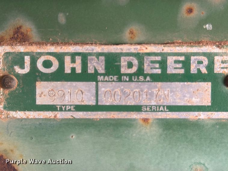 image for item EX3992 John Deere 9910 cotton picker