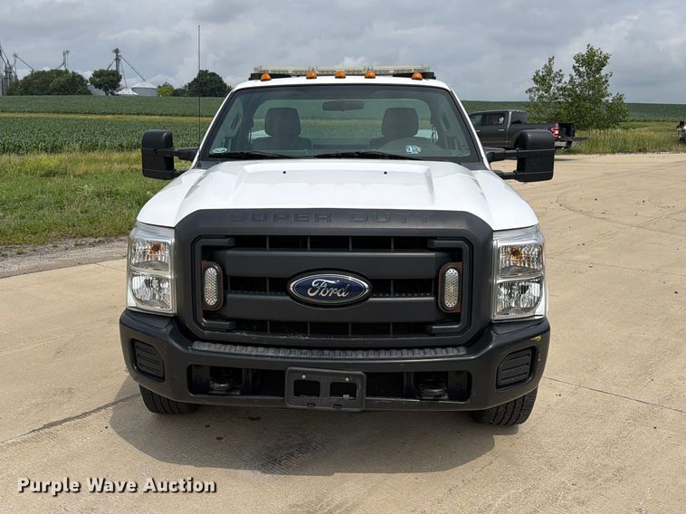 image for item EX4516 2012 Ford F350 Super Duty utility bed pickup truck