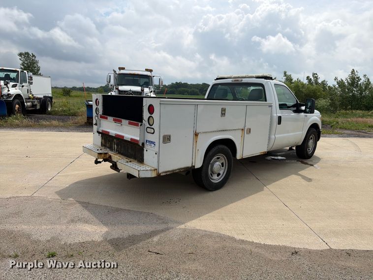 image for item EX4516 2012 Ford F350 Super Duty utility bed pickup truck