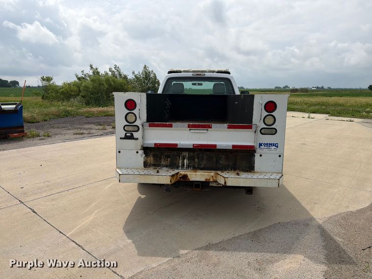 image for item EX4516 2012 Ford F350 Super Duty utility bed pickup truck